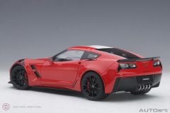1:18 Chevrolet Corvette C7 Grand Sport Kırmızı