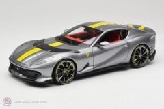 1:18 Burago 2021 Ferrari 812 COMPETIZIONE - GRIGIO COBURN - Signature Series