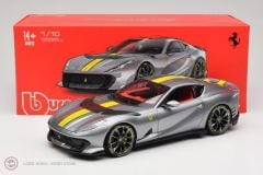 1:18 Burago 2021 Ferrari 812 COMPETIZIONE - GRIGIO COBURN - Signature Series