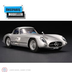 1:18 Amalgam Mercedes Benz 300 SLR Uhlenhaut Coupe silver