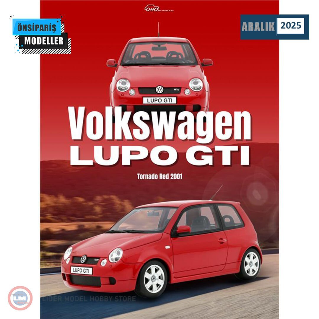 1:18 2001 Volkswagen Lupo GTI Tornado Red
