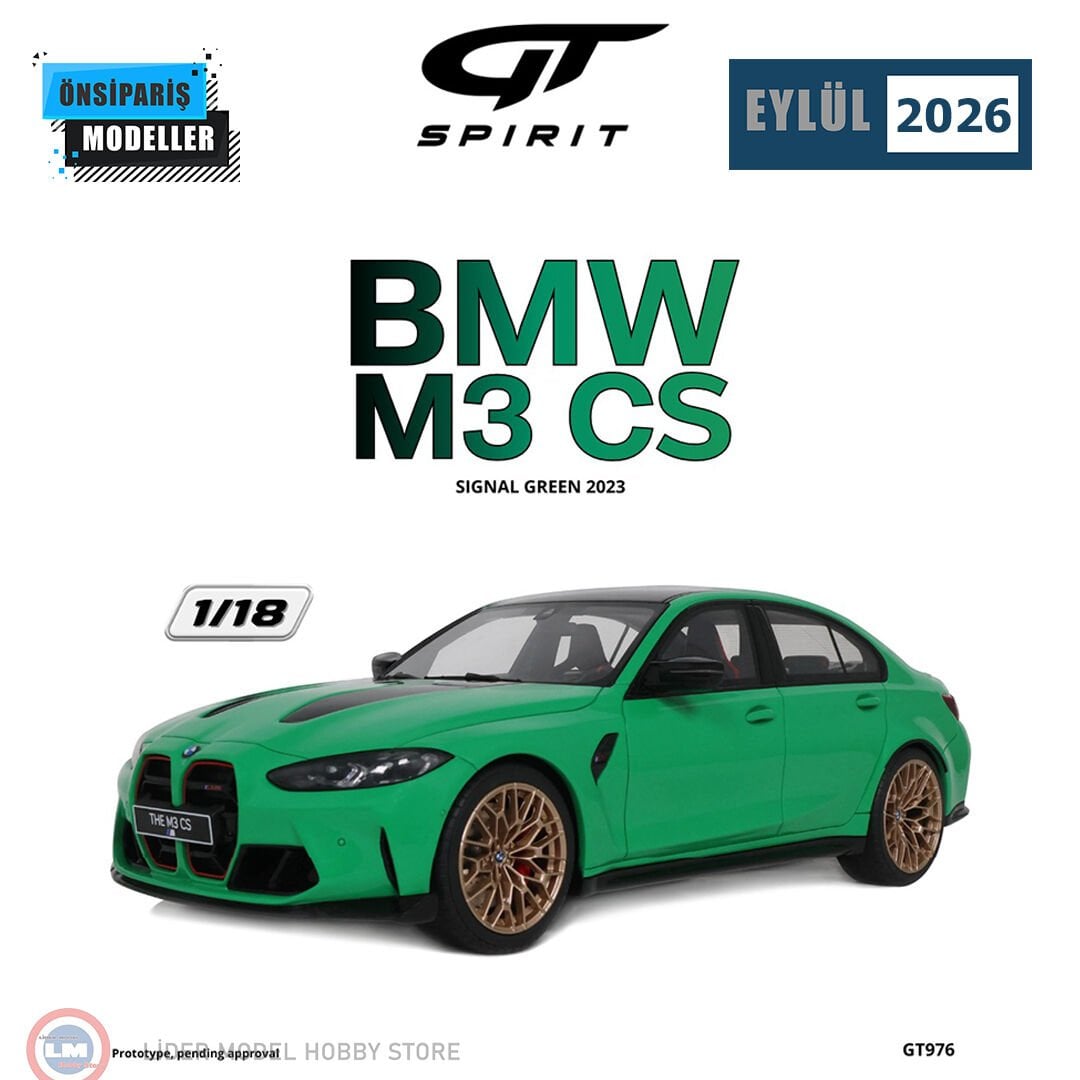 1:18 GT Spirit 2023 BMW M3 CS Signal Green