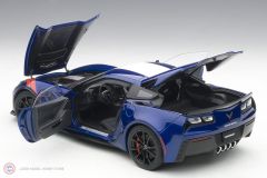 1:18 Chevrolet Corvette C7 Grand Sport Mavi