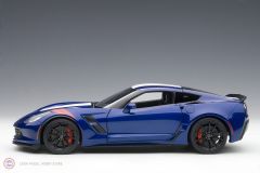 1:18 Chevrolet Corvette C7 Grand Sport Mavi