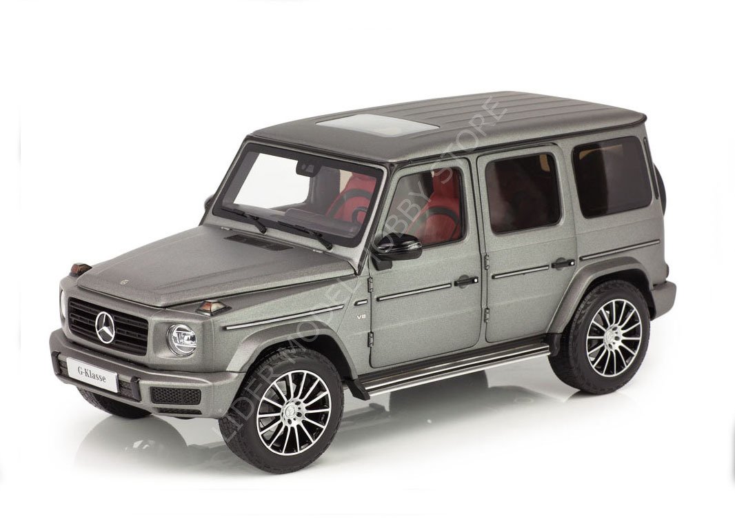 1:18 2018 Mercedes Benz G Class W463 - Teflon Grey