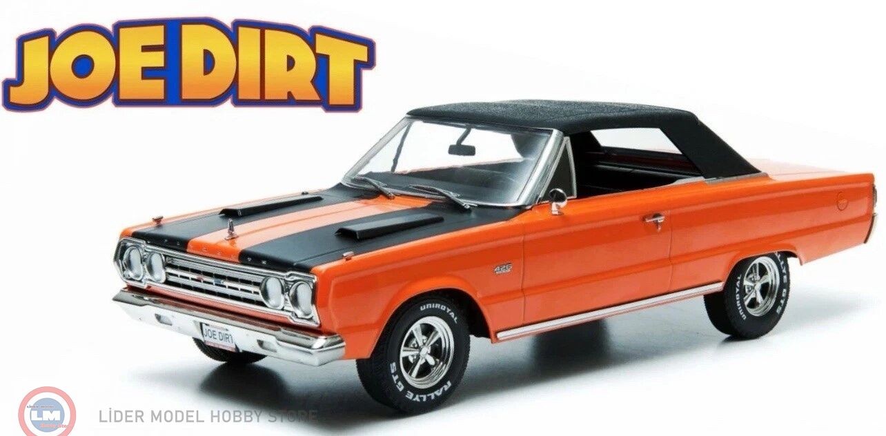 1:18 Greenlight 1967 Plymouth Belvedere GTX Convertible - Joe Dirt 2001