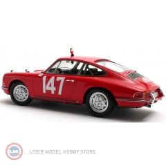 1:18 Matrix  1965 Porsche 911S Coupe 147 Class Winner Rally Monte Carlo Herbert Linge Peter Falk