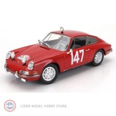 1:18 Matrix  1965 Porsche 911S Coupe 147 Class Winner Rally Monte Carlo Herbert Linge Peter Falk