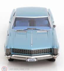 1:18 KK scale Buick Riviera Road House 1965 Light Blue