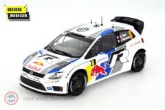 1:18 Norev 2013 Volkswagen Polo R WRC #8 Winner France Rally