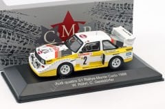 1:43 1986 Audi Quattro Sport S1 #2 4Th Rally Montecarlo