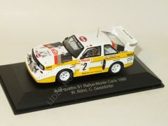 1:43 1986 Audi Quattro Sport S1 #2 4Th Rally Montecarlo