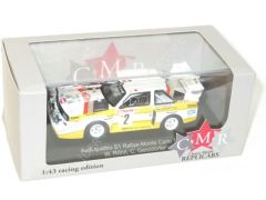 1:43 1986 Audi Quattro Sport S1 #2 4Th Rally Montecarlo