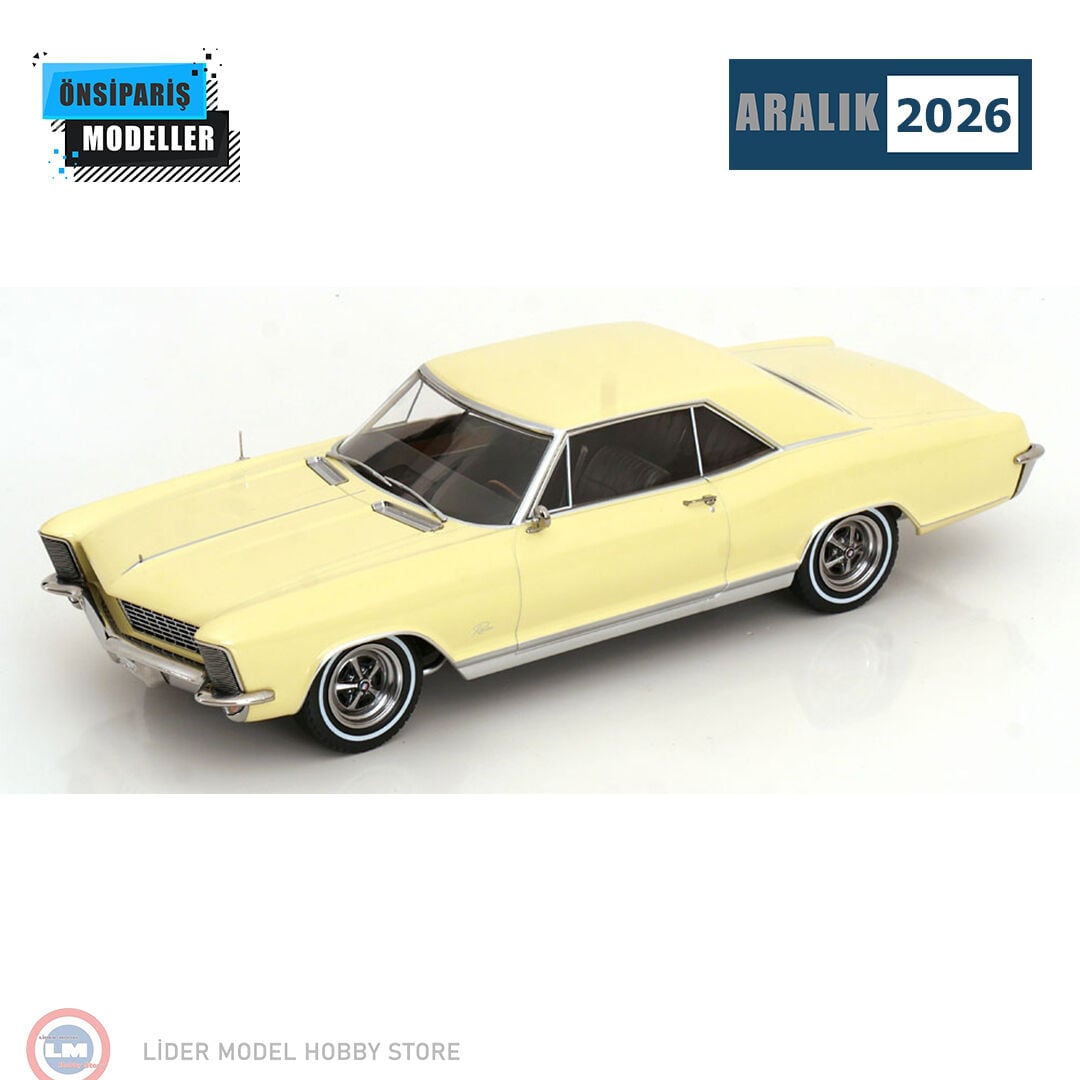 1:18 KK scale Buick Riviera Road House 1965 Krem