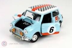 1:18 1961 Mini Cooper Rally #6 Gulf