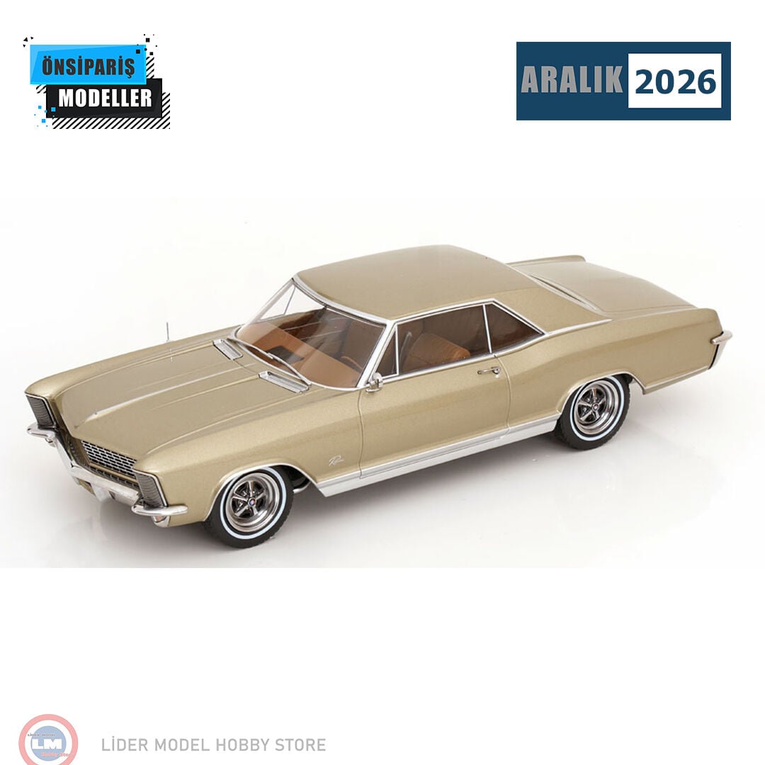 1:18 KK scale Buick Riviera Road House 1965 Light Gold