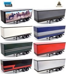 1:18 Road Kings Tır Dorseleri Truck Trailer