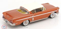 1:18 KK Scale Chevrolet Bel Air Impala Coupe 1958 Cooper Cream