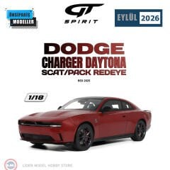 1:18 GT Spirit 2025 Dodge Charger Dayona Scat Pack Redeye Red