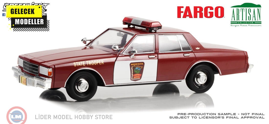 1:18 Greenlight  1987 Chevrolet Caprice Fargo -  1996 Minnesota State Trooper