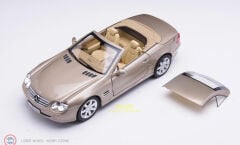1:18 Norev 2003 Mercedes Benz SL500 R230 Travertine Beige