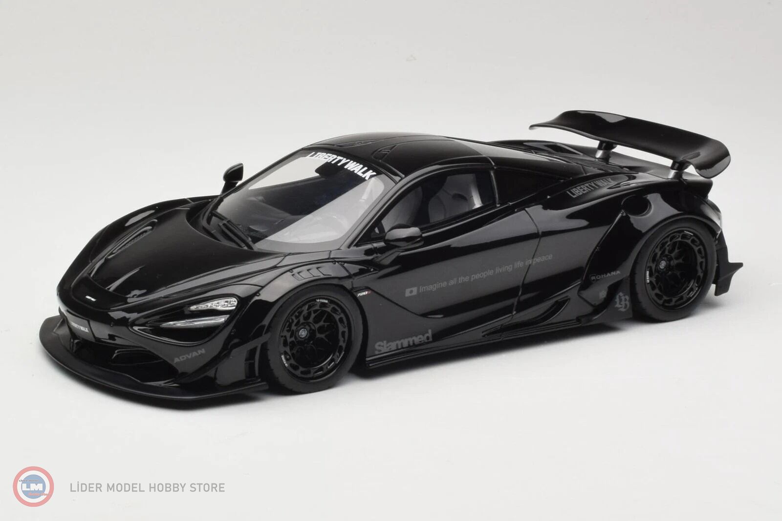 1:18 GT Spirit 2023 Mclaren 720s LB Works Black