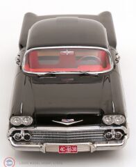 1:18 KK Scale Chevrolet Bel Air Impala Coupe 1958 Siyah