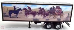1:18 Road Kings Tır Dorseleri Truck Trailer RK180161 Siyah / Dekorlu