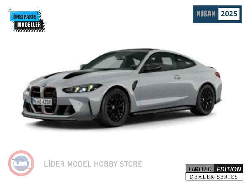 1:18 BMW M4 CSL Brooklyn Grey