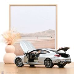 1:18 Norev 2024 Mercedes Benz CLE C236 Coupe Hightech Silver