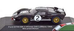 1:43 1966 Ford GT40 Mk II Sieger Le Mans