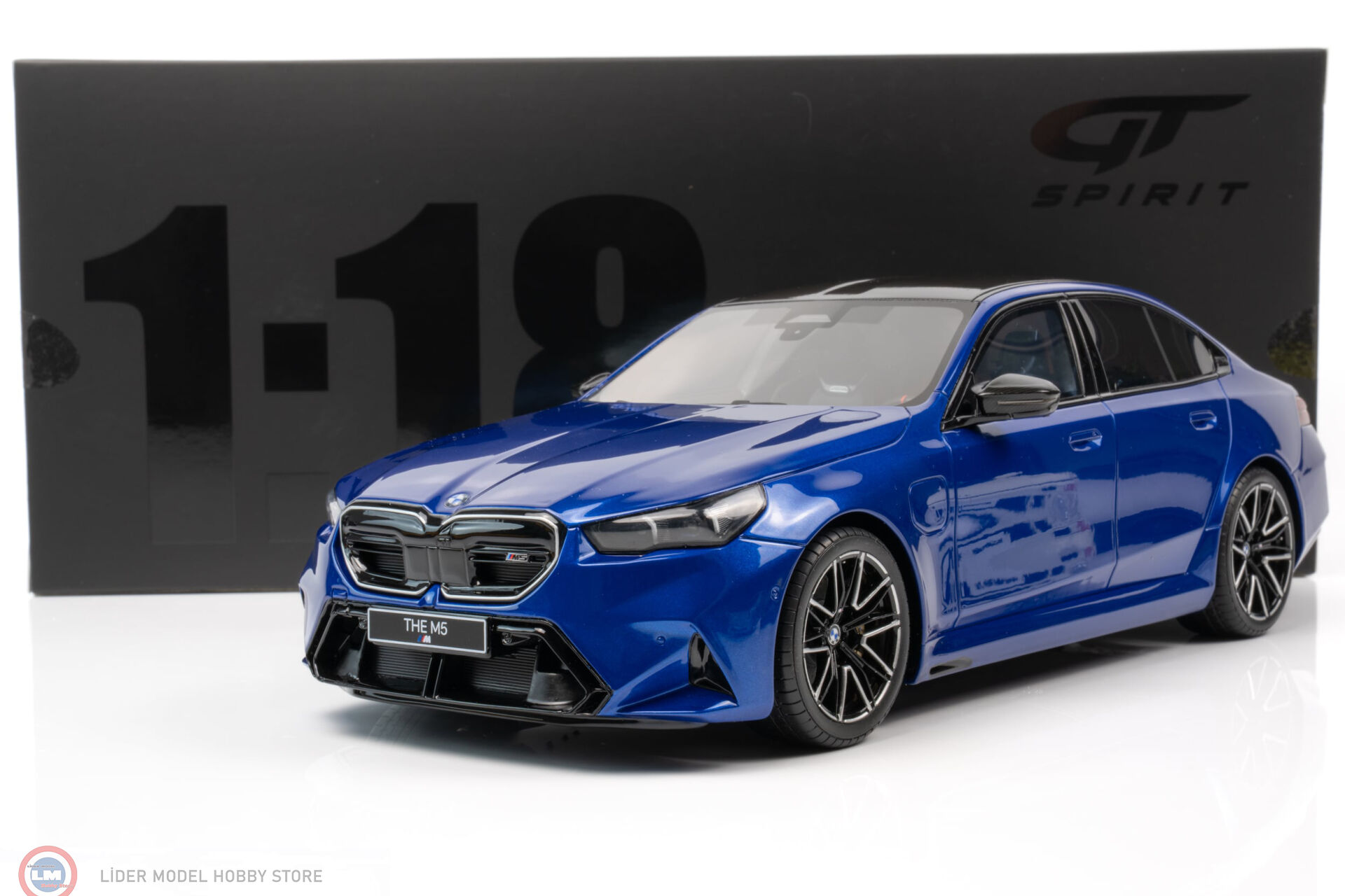 1:18 GT Spirit BMW M5 G90 2024 Marina Bay Blue