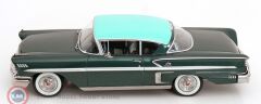 1:18 KK Scale Chevrolet Bel Air Impala Coupe 1958 Dark Green