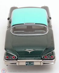 1:18 KK Scale Chevrolet Bel Air Impala Coupe 1958 Dark Green