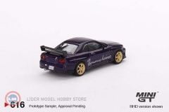 1:64 Nissan Skyline GT-R R34 Tommykaira R-z, midnight purple