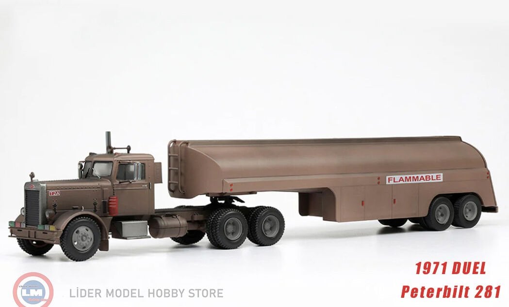 IXO - 1:43 IXO 1955 Peterbilt 281 Tank-SZ - Duel Movie 1971
