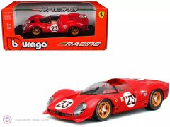 1:24 Burago 1967 Ferrari 330 P4 #23 Winner 24H Daytona
