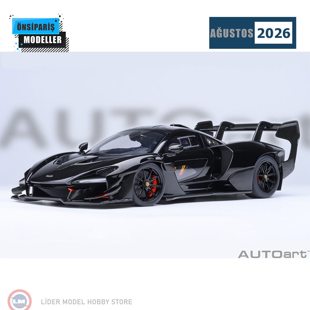 1:18 Autoart McLaren Senna GTR (Onyx Black)