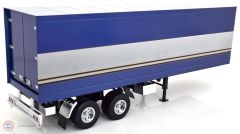 1:18 Road Kings Tır Dorseleri Truck Trailer RK180164 Metalik Mavi