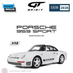 1:12 GT Spirit 1987 Porsche 959 Sport Grand Prix White