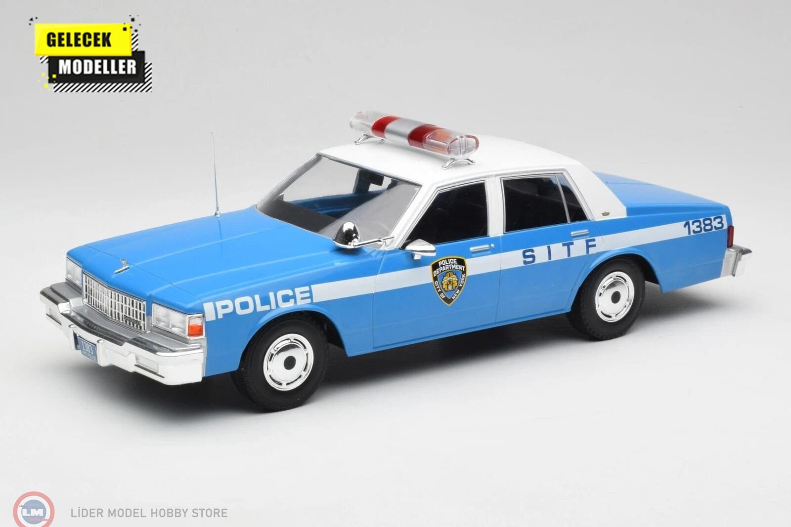 1:18 MCG 1987 Chevrolet Caprice, NYPD - New York Police Department
