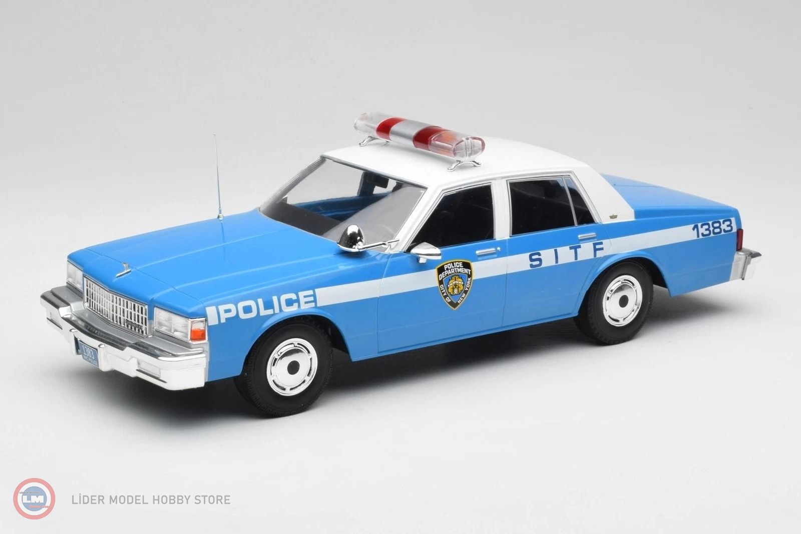 1:18 MCG 1987 Chevrolet Caprice, NYPD - New York Police Department