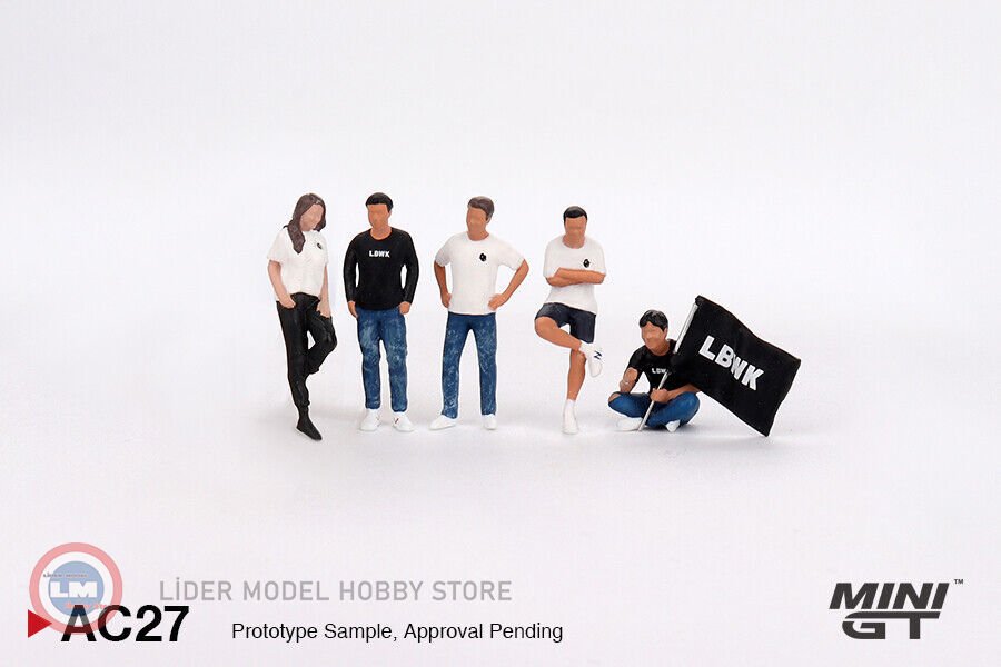 1:64 Team Liberty Walk - Figure set