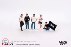 1:64 Team Liberty Walk - Figure set