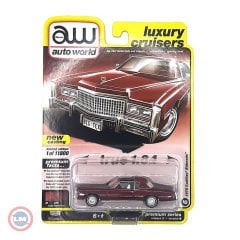 1:64 1975 Cadillac Eldorado Cerise Firemist Poly