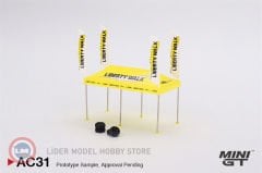 1:64 LB Racing Paddock Service Tent set