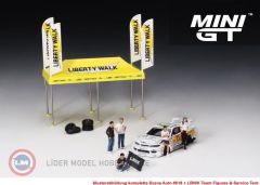 1:64 LB Racing Paddock Service Tent set