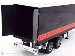 1:18 Road Kings Tır Dorseleri Truck Trailer RK180167 Siyah / Kırmızı