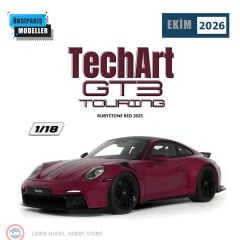 1:18 GT Spirit 2025 Porsche GT3 Touring Techart Rubystone Red