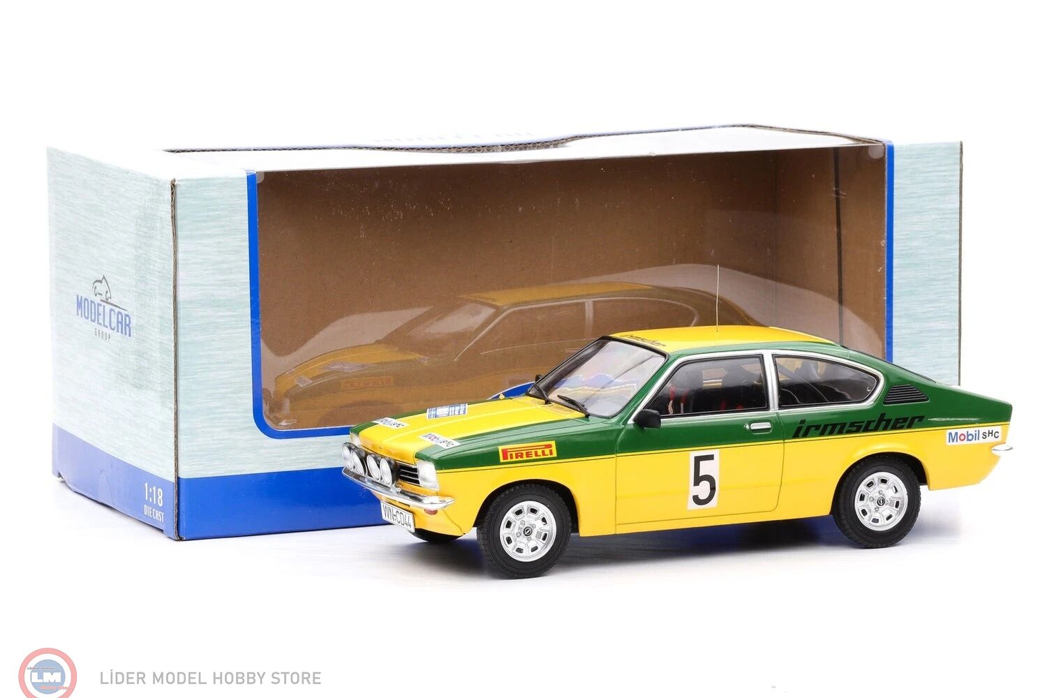 1:18 MCG Opel Kadett C Coupe GT/E #5 - International Sachs Winter Rallye 1976